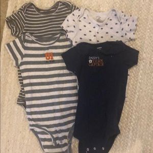 Carters baby boy onsies